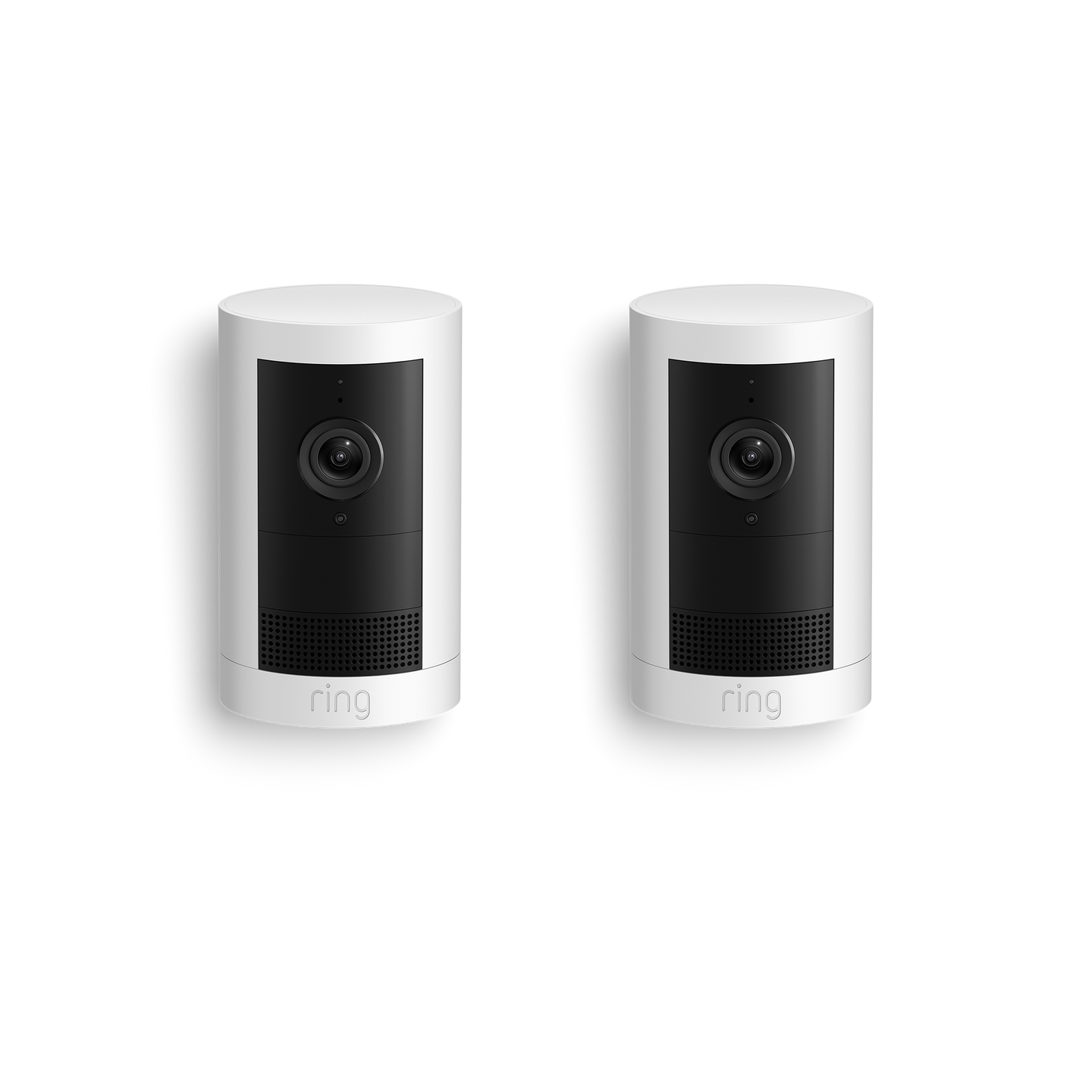 Wit:2-Pack Buitencamera Plus op batterij (Outdoor Camera Plus)