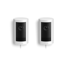 Wit:2-Pack Buitencamera Plus met stekkeradapter (Outdoor Camera Plus)